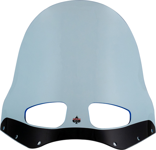 Klock Werks 15" Flare Blue Ice Road Warrior Fairing Motorcycle Windshield