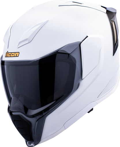 Icon Ultraflite Rizz Rizz White MIPS Full Face Adult Street Motorcycle Helmet
