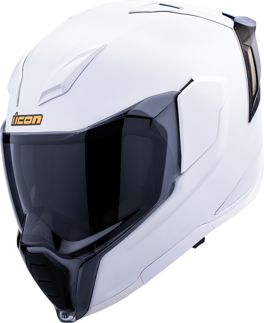 Icon Ultraflite Rizz Rizz White MIPS Full Face Adult Street Motorcycle Helmet