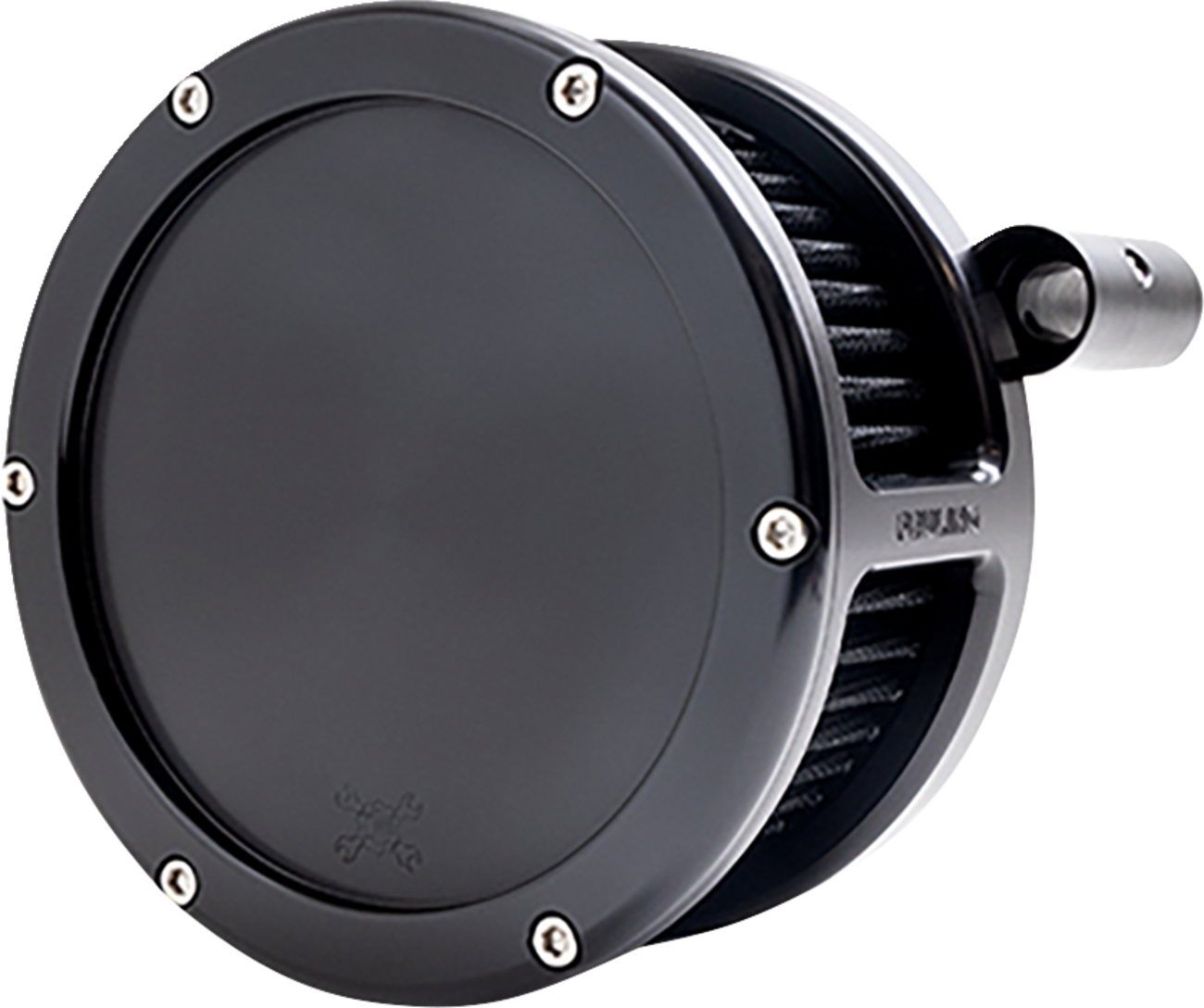 Feuling BA Series Solid Black Air Filter Kit for 2008-17 Harley Touring Softail