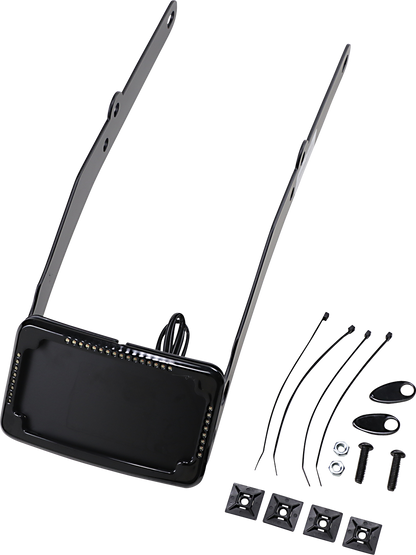 Cycle Visions Curved LED License Plate Frame 2012-2017 Harley Softail Models