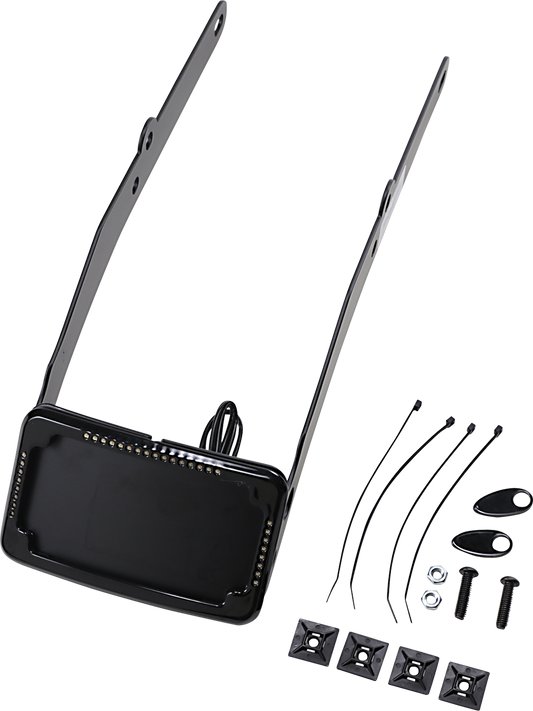 Cycle Visions Curved LED License Plate Frame 2012-2017 Harley Softail Models
