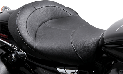 Danny Gray Leather BigIST Solo Seat fits 2004-2022 Harley Sportster Models