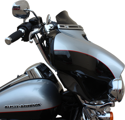 Klock Werks 4" Black Flare Windshield for 2014-23 Harley Davidson Electra Glide
