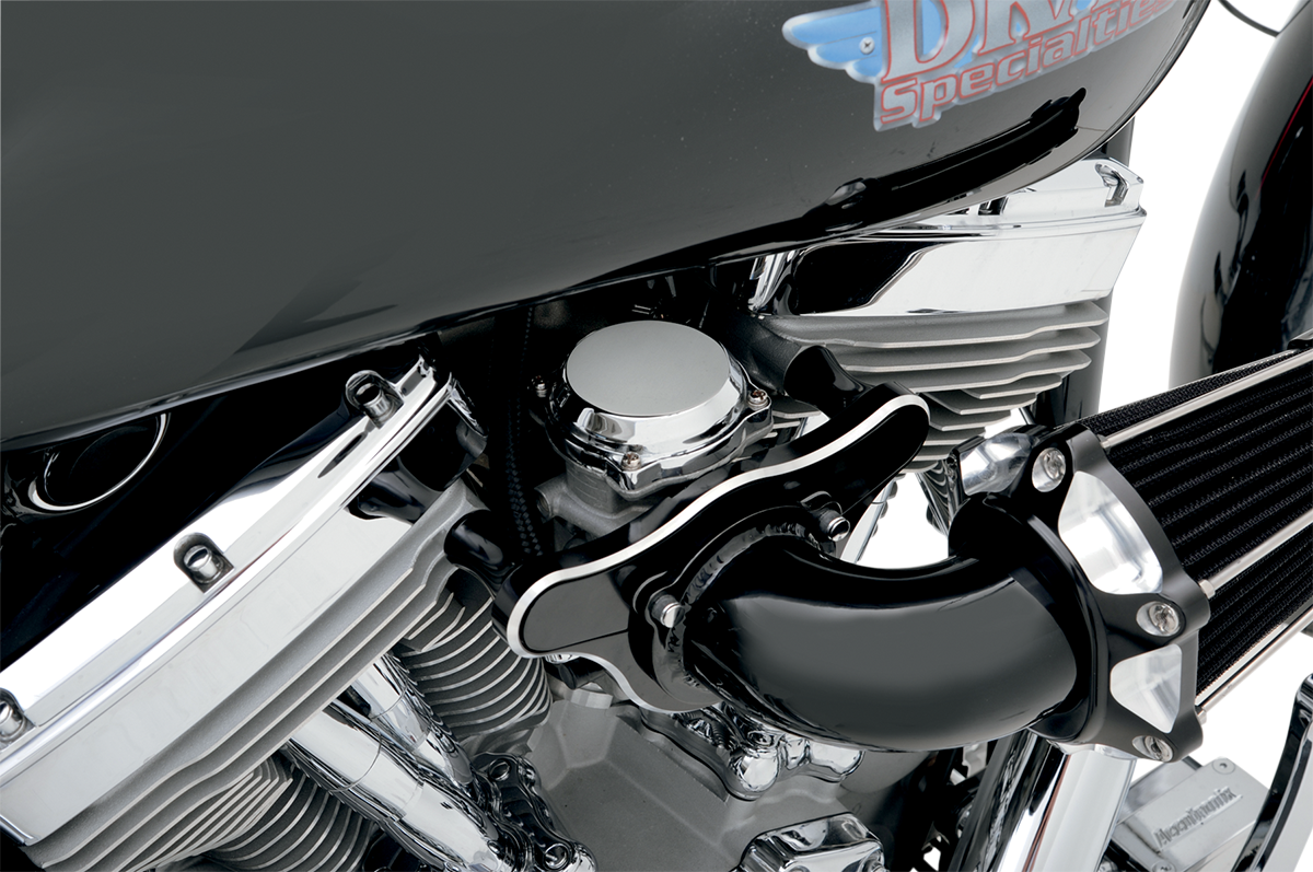 Drag Specialties Chrome CV Carb Top Cover for 88-06 Harley Dyna Touring Softail