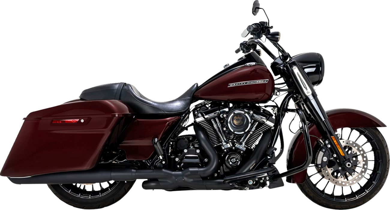 Vance & Hines Twin Slash Black Slip On Mufflers for 2017-2024 Harley Touring M8