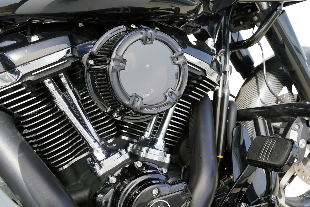 Arlen Ness Method Clear series Air Cleaner 2023-2025 Harley Road Street Glide