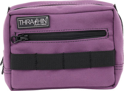 Thrashin Supply Purple Motorcycle Handlebar Storage Bag Harley Davidson THB-0024