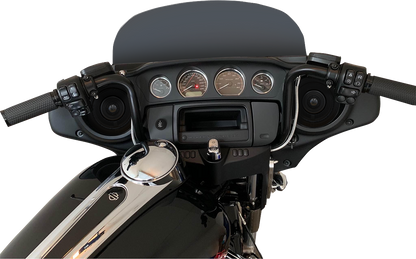 Wild Boar Front 6.5" Speaker & Bluetooth Amp Kit for 2019-2022 Harley FLHTI