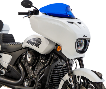 Klock Werks 9" Blue Flare Windshield fits 2025-2026 Indian Powerplus Models
