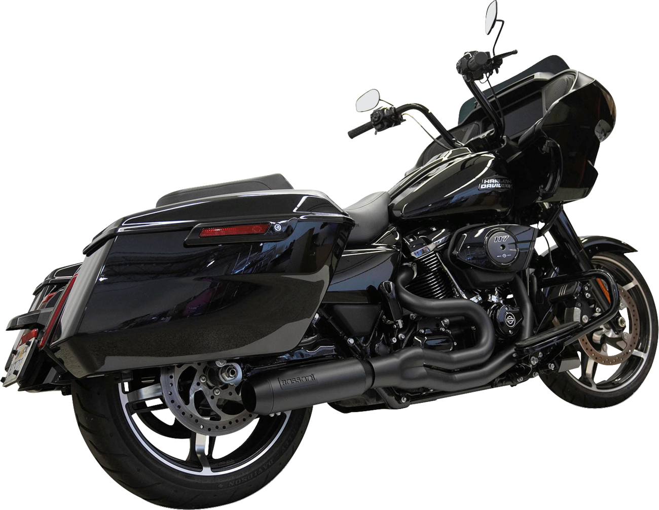 Bassani Super Bike 2-1 Mid-Length Exhaust System for 2017-2025 Harley Touring M8