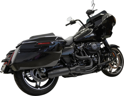 Bassani Super Bike 2-1 Mid-Length Exhaust System for 2017-2025 Harley Touring M8