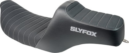 Slyfox High Noon Classic Stitch Seat fits 1997-2007 Harley Touring FLHR FLHX
