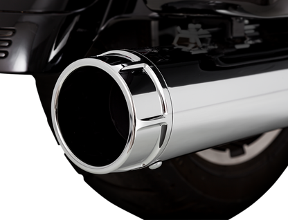 Vance & Hines Torquer 450 Exhaust 4.5" Mufflers for 1995-16 Harley Touring 16673