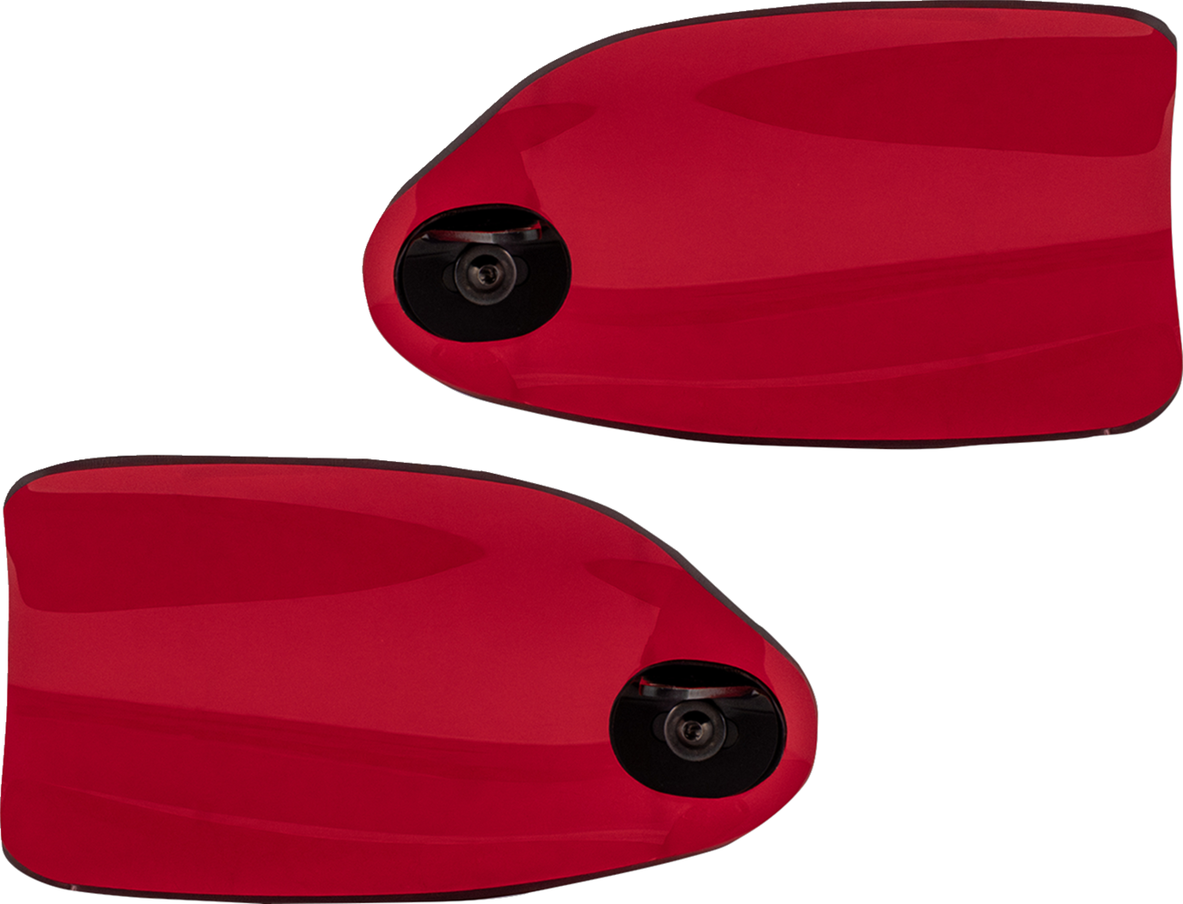 Klock Werks Red Kolor Flare Hand Guards for 2014-25 Indian Challenger Chieftain