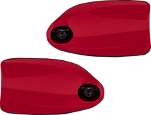 Klock Werks Red Kolor Flare Hand Guards for 2014-25 Indian Challenger Chieftain