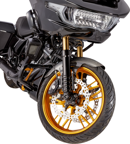Arlen Ness Carbon Fiber 19" Cafe Front Fender for 2023-2024 Harley Touring FLTR