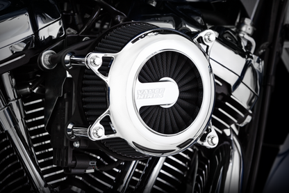 Vance & Hines VO2 Chrome Rogue Air Filter Kit for 2008-17 Harley Touring Softail