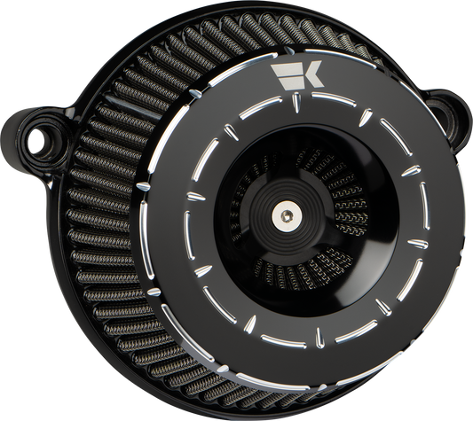 Khrome Werks Instigator Tracer Black Air Intake for 2017-2024 Harley Touring M8