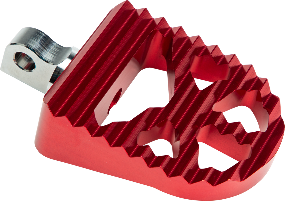 Harddrive Gripmax Red Universal Motorcycle Driver Aluminum Footpegs Harley