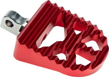 Harddrive Gripmax Red Universal Motorcycle Driver Aluminum Footpegs Harley