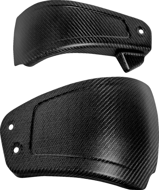 Saddlemen Carbon Fiber Matte Side Covers fits 2025 Harley Softail FXLR FXBB FXBR