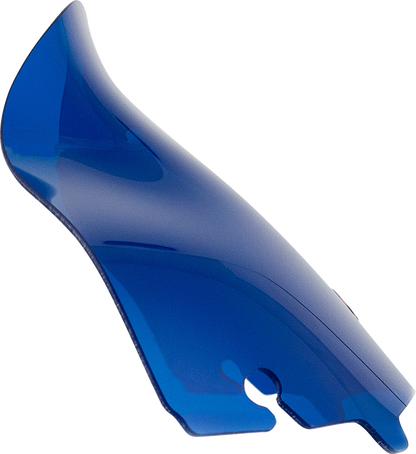 Klock Werks Kolor Flare 6.5" Blue Windshield fits 2014-2023 Harley Touring FLHX