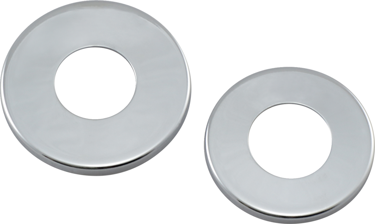 Drag Specialties Chrome Upper & Lower Fork Stem Dust Covers for 1966-2017 Harley