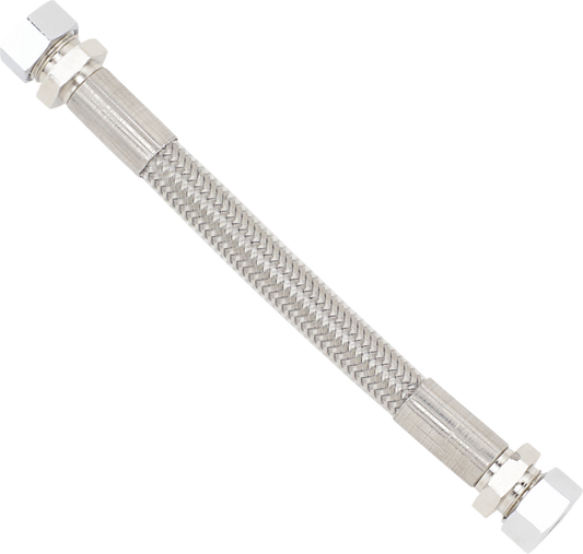 Drag Specialties Braided Fuel Tank Crossover Line for 1993-2005 Harley Dyna FXD