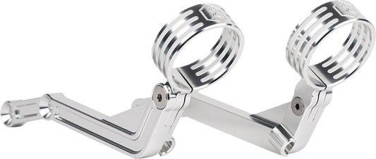 Legend REVO ARC Clear Remote Reservoir External Mount Kit 2014-24 Harley Touring