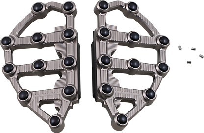 Arlen Ness MX Passenger Floorboards 1984-2024 Harley Softail Touring FLSTF FLHR