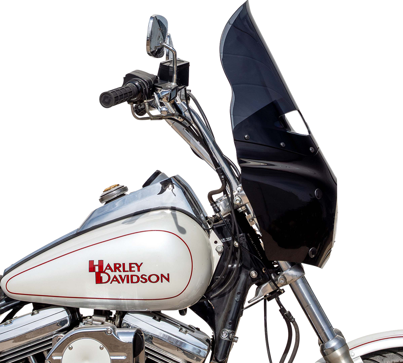 Klock Werks 15" Flare Dark Smoke Road Warrior Fairing Motorcycle Windshield