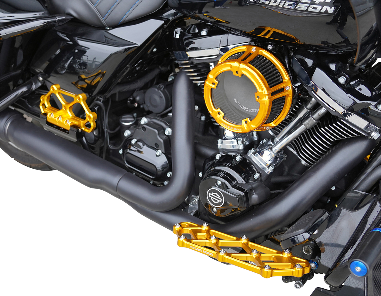 Arlen Ness Gold Method Clear series Air Cleaner for 2023-2025 Harley Touring