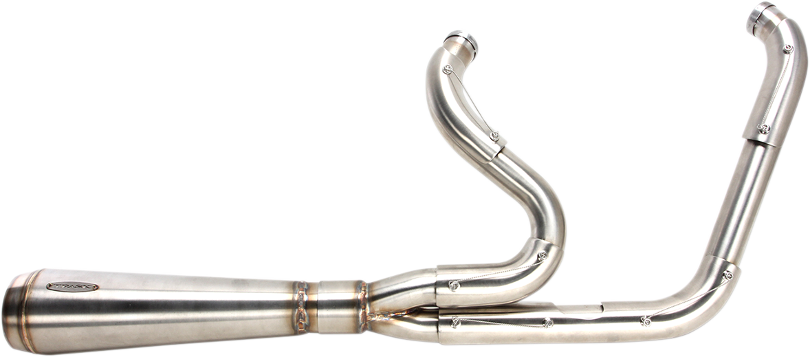 Trask Assault 2:1 Exhaust System for 2006-2017 Harley Davidson Street Bob Dyna