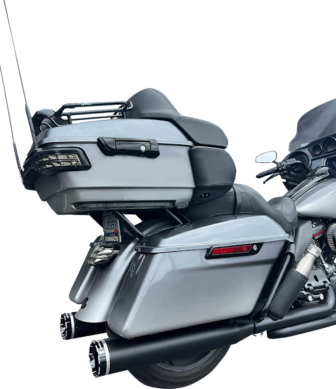 Khrome Werks 4.5" HP-Plus Tracer Slip on Mufflers for 2017-2026 Harley Touring