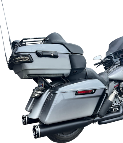 Khrome Werks 4.5" HP-Plus Tracer Slip on Mufflers for 2017-2026 Harley Touring