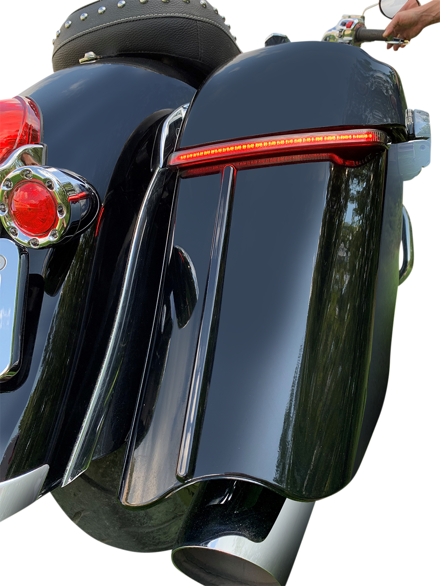 Custom Dynamics Saddlebag Trim for LED Lights 2015-2022 Indian Chieftain Models