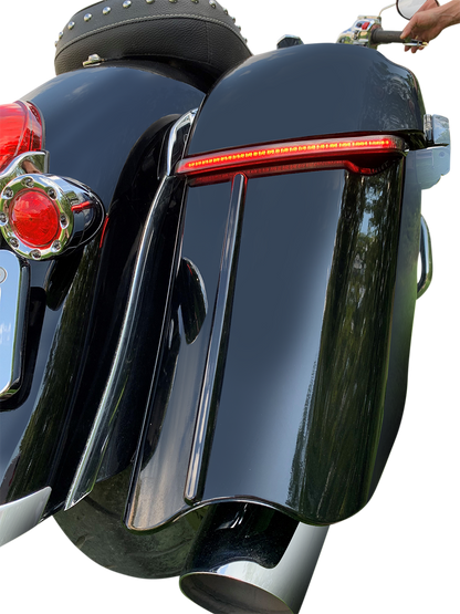 Custom Dynamics Saddlebag Trim for LED Lights 2015-2022 Indian Chieftain Models