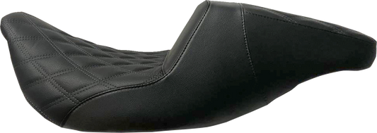 Danny Gray FastIST Pro Series Gray Diamond Seat fits 2008-2025 Harley Touring