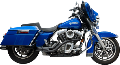 Trask BMF 2-1 Black Exhaust System fits 2000-2016 Harley Davidson Touring