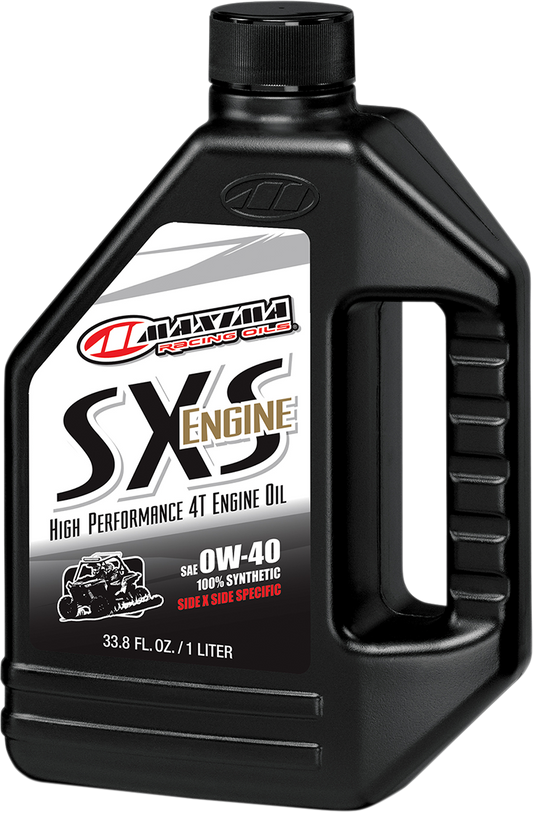 Maxima Racing 1 Quart 0W-40 Fully Synthetic ATV UTV Side by Side Engine Oil