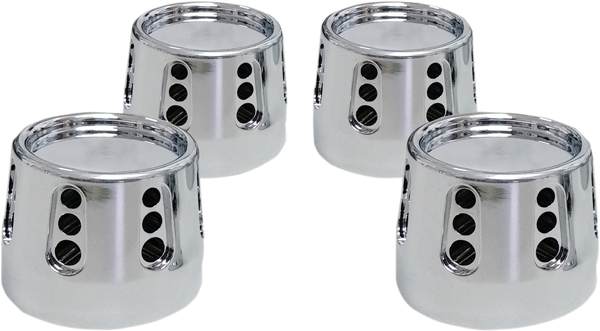 Avon Gatlin Chrome Engine Head Bolt Covers 1986-2020 Harley Softail Touring XL