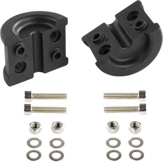 Kimpex Universal Black ATV UTV Side by Side Snow Offroad Rubber Winch Bumper