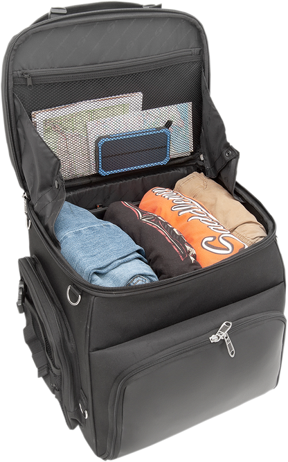 Saddlemen Universal Textile BR4200 Weather-Resistant Rear Sissy Bar Roll Bag