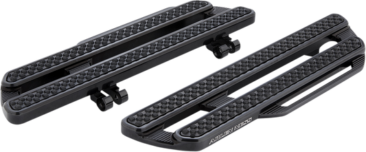 Arlen Ness Method  Extended Driver Floorboards fits 1980-2024 Harley Touring