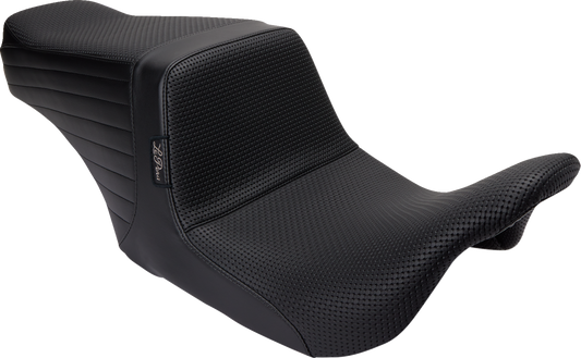 Le Pera Tailwhip Up Front Basketweave Seat for 2023-25 Harley Touring FLHX FLTR