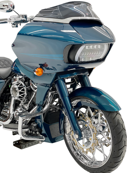 Klock Werks La Ventana 16"/17"/18"/19" Front Fender for 2014-2023 Harley Touring