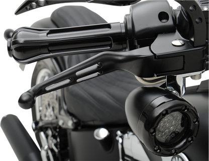 Drag Specialties Slotted Handlebar Lever Set fits 1996-2017 Harley Dyna Touring