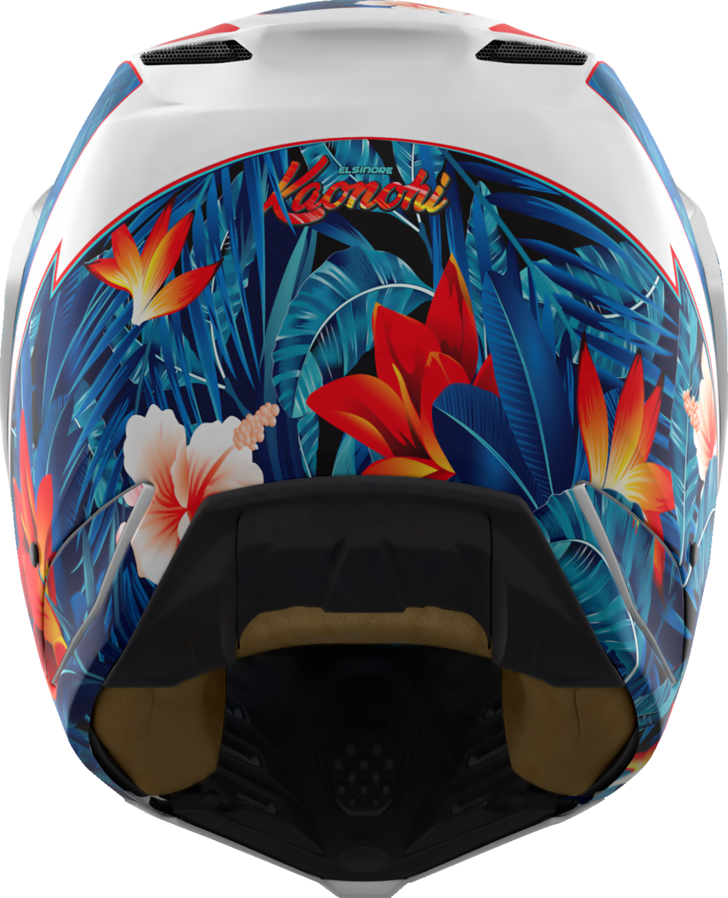 Icon Elsinore Kaonohi Blue Unisex Adult Modular Motorcycle Race Street Helmet