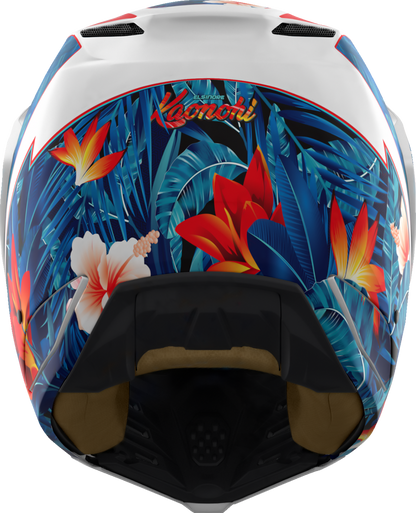 Icon Elsinore Kaonohi Blue Unisex Adult Modular Motorcycle Race Street Helmet